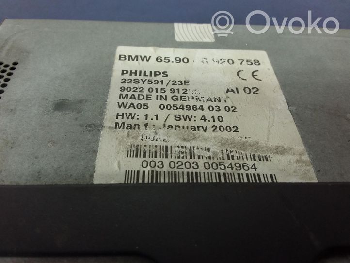 BMW 3 E36 Unità principale autoradio/CD/DVD/GPS 6920758