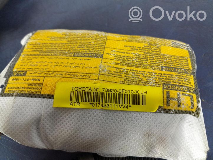 Toyota Verso Airbag sedile 73920-0F010