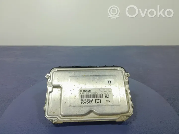 Toyota Yaris Unité de commande, module ECU de moteur 89661-0U660