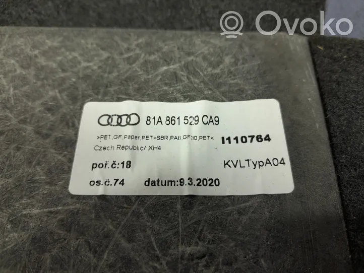 Audi Q2 - Priekšējais salona paklājs 81A861529CA