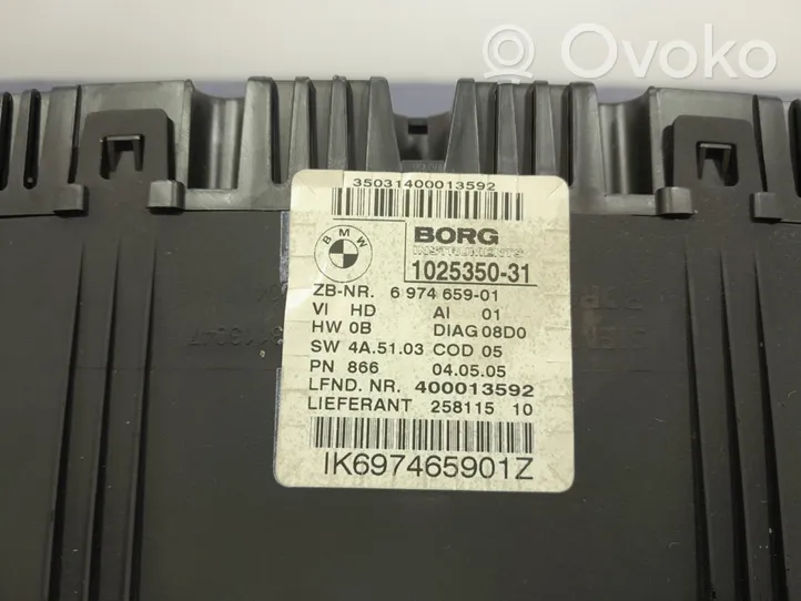 BMW 3 E90 E91 Tachimetro (quadro strumenti) 6974659