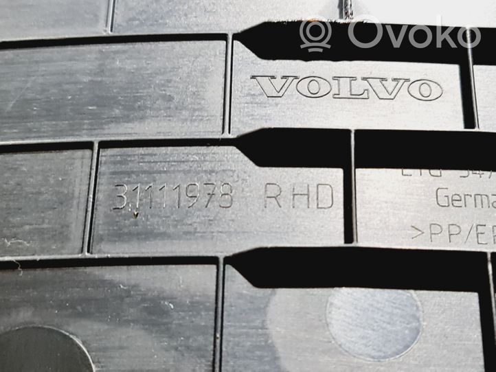 Volvo S60 Panelės stalčiuko/lentinėlės paklotėlis 31111978