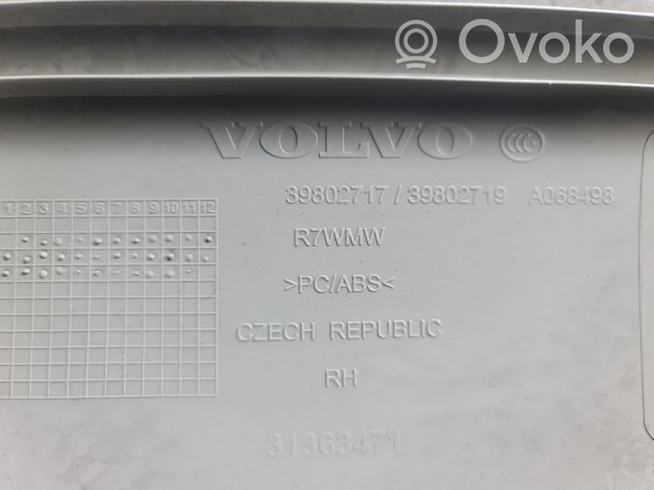 Volvo S60 (C) garniture de pilier 31363471