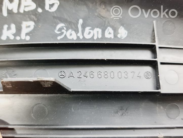 Mercedes-Benz B W246 W242 Takaoven kynnyksen suojalista A2466800374