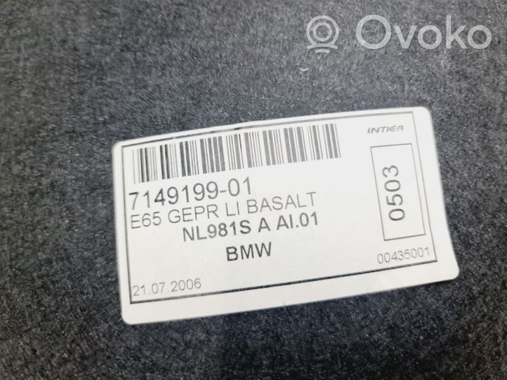 BMW 7 E65 E66 Šoninis apdailos skydas 7149199