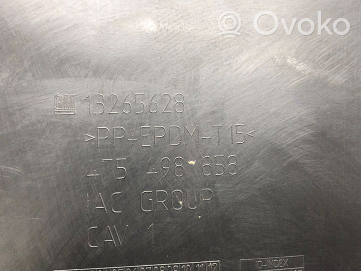 Opel Meriva B Poszycie / Tapicerka tylnej klapy bagażnika 13265628