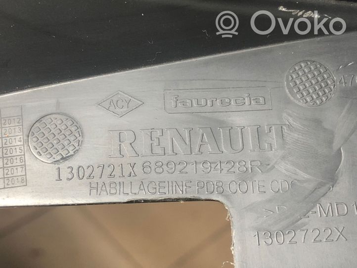 Renault Clio IV Element deski rozdzielczej / dół 689219428R