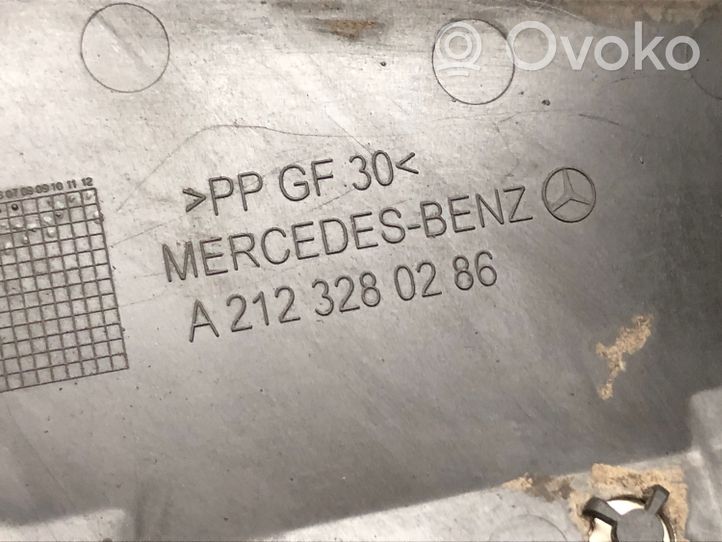 Mercedes-Benz E W212 Боковая нижняя защита A2123280286