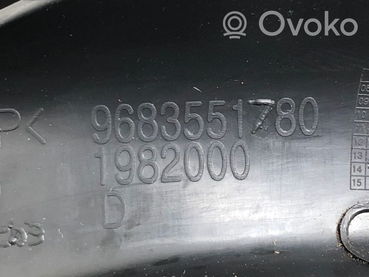 Citroen C3 Takaluukun/tavaratilan sivuverhoilu 9683551780