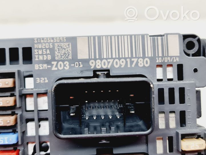 Citroen C4 Grand Picasso Модуль управления BSM 9807091780