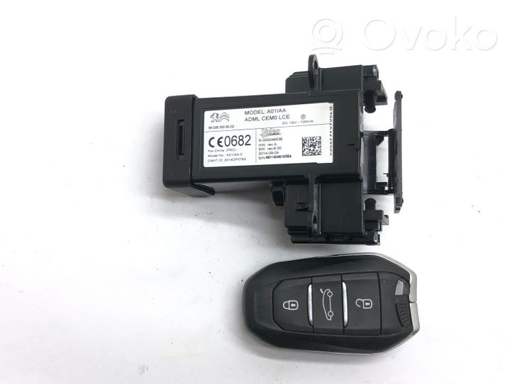 Citroen C4 Grand Picasso Verrouillage de commutateur d'allumage 9800630080