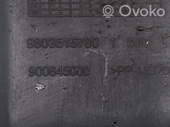 Citroen C4 Grand Picasso Uchwyt / Mocowanie zderzaka tylnego 9803515780