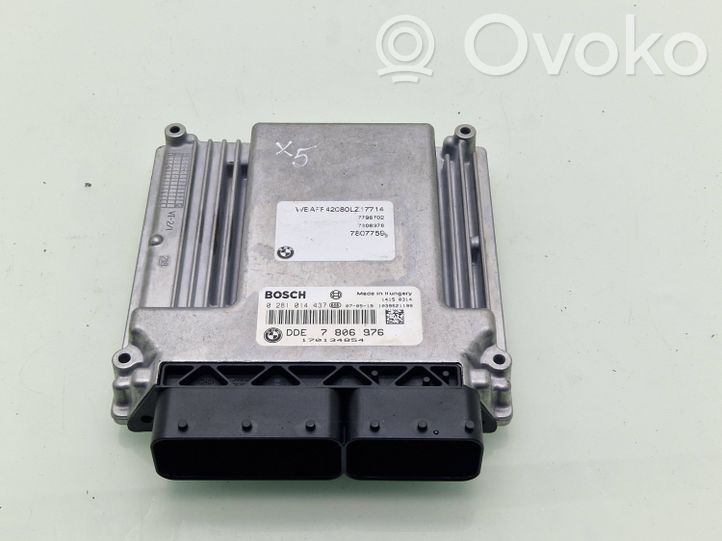 7806976 BMW X5 E70 Engine control unit/module, 170.00 € | RRR 