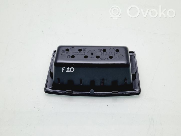 BMW 1 F20 F21 Consolle centrale del vano portaoggetti 51169212487