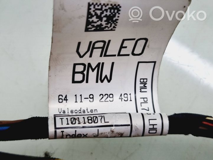 BMW 1 F20 F21 Cablaggio pannello 64119229491