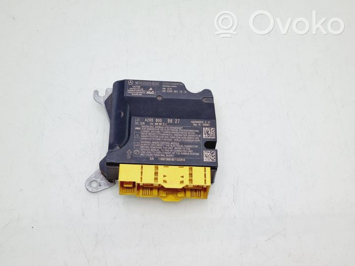 Mercedes-Benz C W205 Module de contrôle airbag 32523400AB