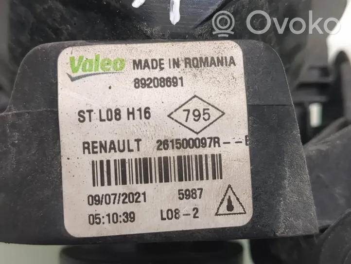 Dacia Logan III Передняя противотуманная фара 261500097R