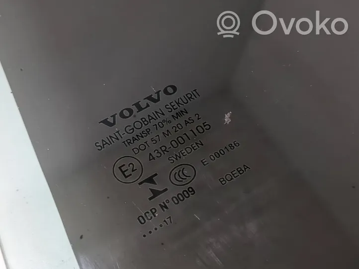 Volvo S90, V90 Takaoven ikkunalasi 