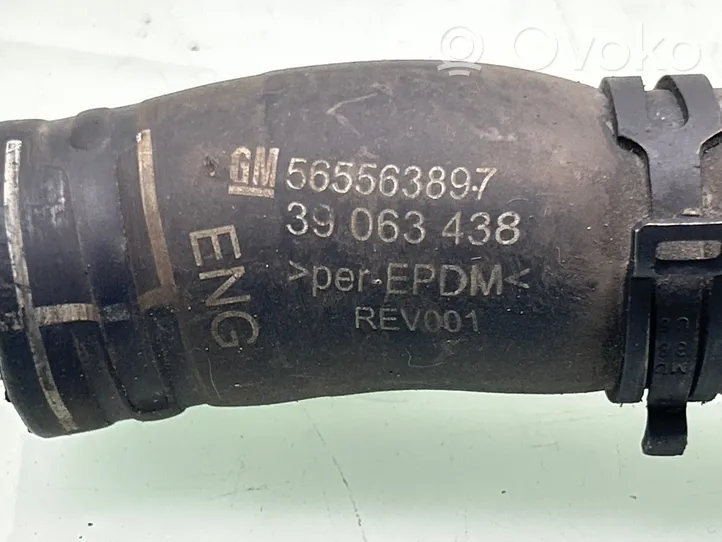 Opel Astra K Moottorin vesijäähdytyksen putki/letku 565563897