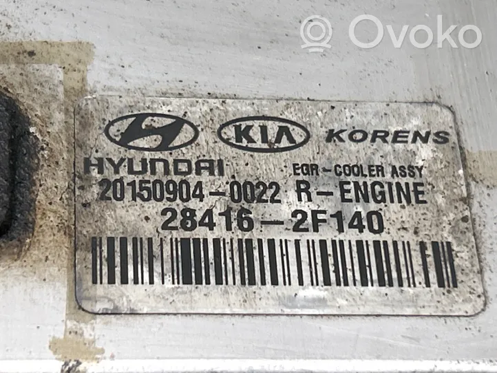 KIA Sorento Refroidisseur de vanne EGR 284162F140