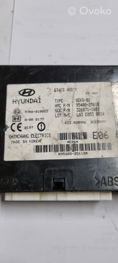 Hyundai Accent Mukavuusmoduuli 9540025610