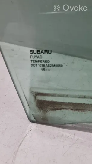 Subaru Outback (BS) Vetro del finestrino della portiera anteriore - quattro porte DOT1038AS2M55