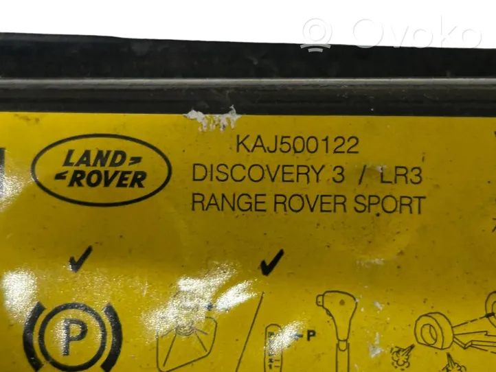Land Rover Discovery 4 - LR4 Cric di sollevamento KAJ500122
