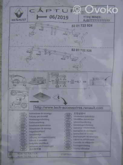 Renault Captur II Hak holowniczy / Komplet 