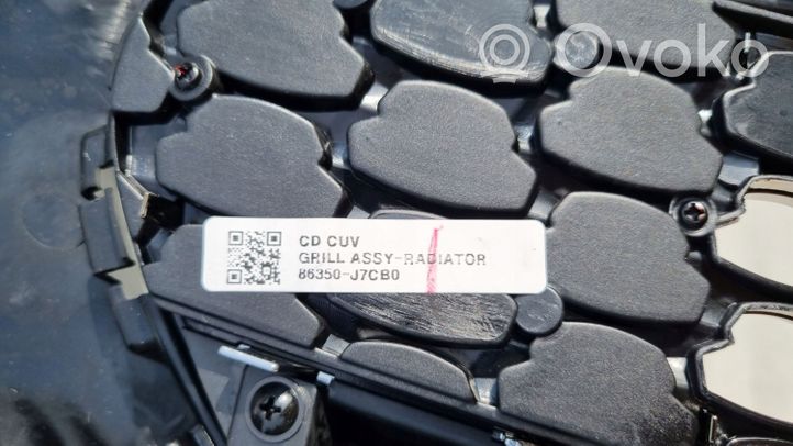 KIA Xceed Grille calandre supérieure de pare-chocs avant 86350J7CB0