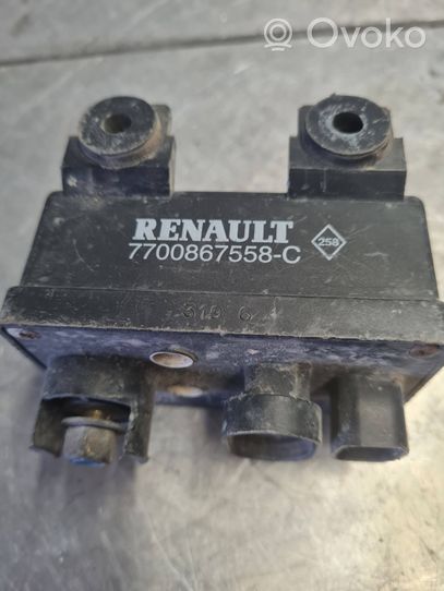 Renault Megane I Relais de bougie de préchauffage 7700867558C