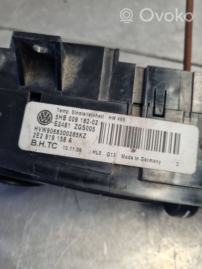 Volkswagen Crafter Centralina del climatizzatore 5HB00918202