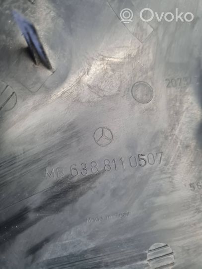 Mercedes-Benz Vito Viano W638 Muovisen sivupeilin kotelo 6388110507