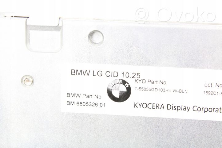 BMW 7 G11 G12 Monitor/display/piccolo schermo 6805326