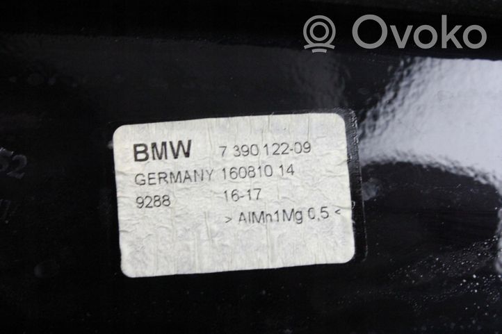 BMW 5 G30 G31 Rivestimento modanatura del vetro della portiera anteriore 