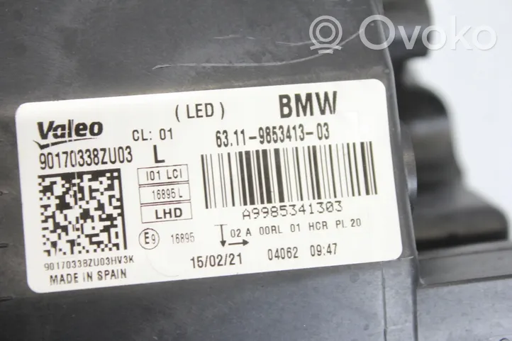 BMW i3 Lampa przednia 9853413