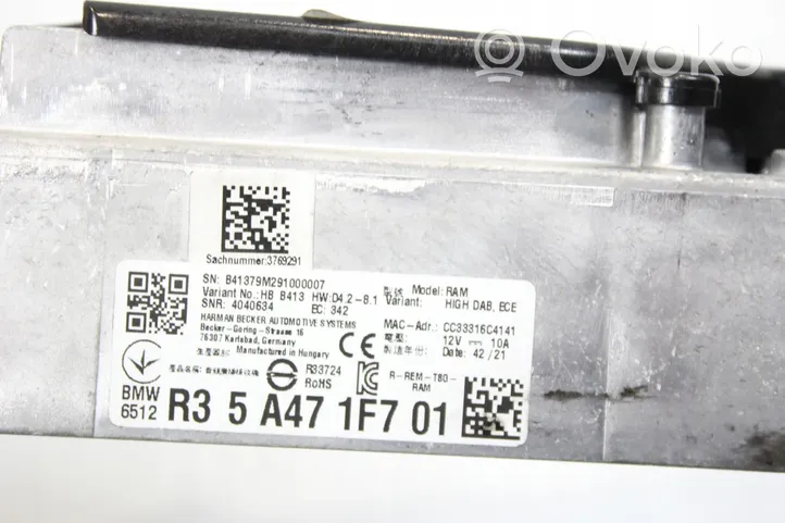 BMW 5 G30 G31 Amplificador de sonido 5A471F7