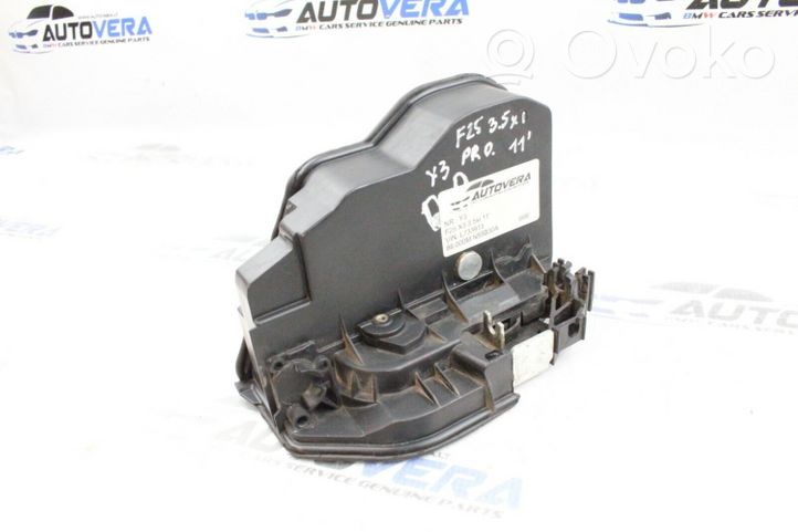 BMW 3 F30 F35 F31 Serrure de porte avant 7276668