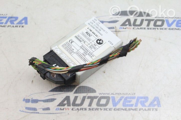 BMW 7 F01 F02 F03 F04 Centralina della pressione pneumatico 6796604