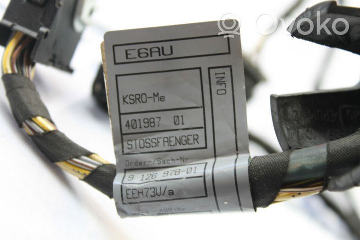 BMW 6 E63 E64 Parking sensor (PDC) wiring loom 9126978