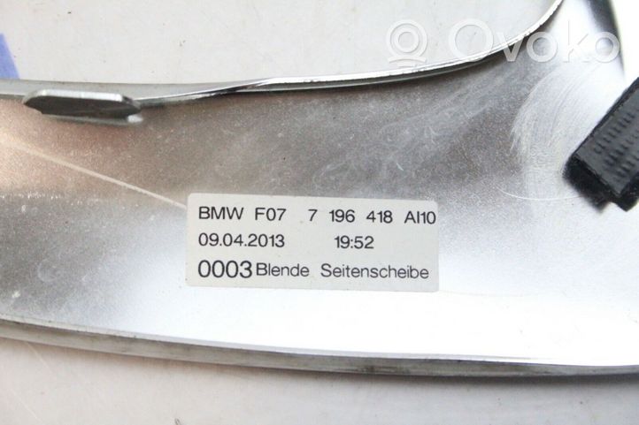 BMW 5 GT F07 Lasin takaosan lista 7196418