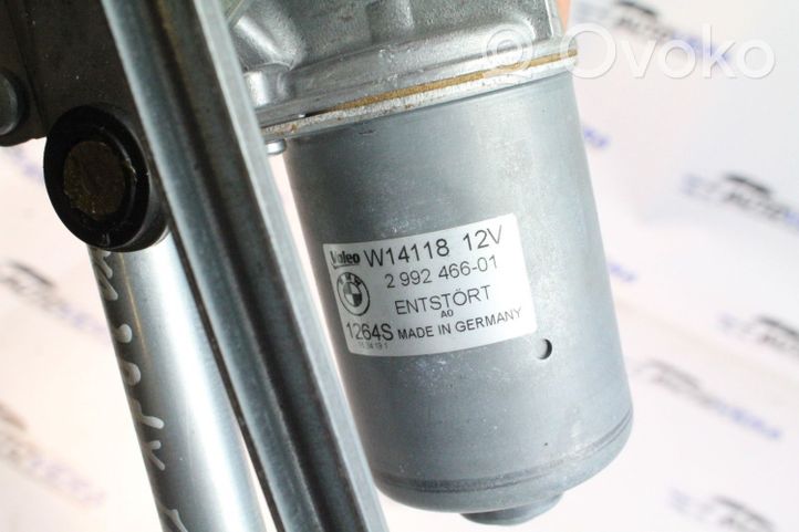 BMW X1 E84 Mechanizm i silniczek wycieraczek szyby przedniej / czołowej 2992466