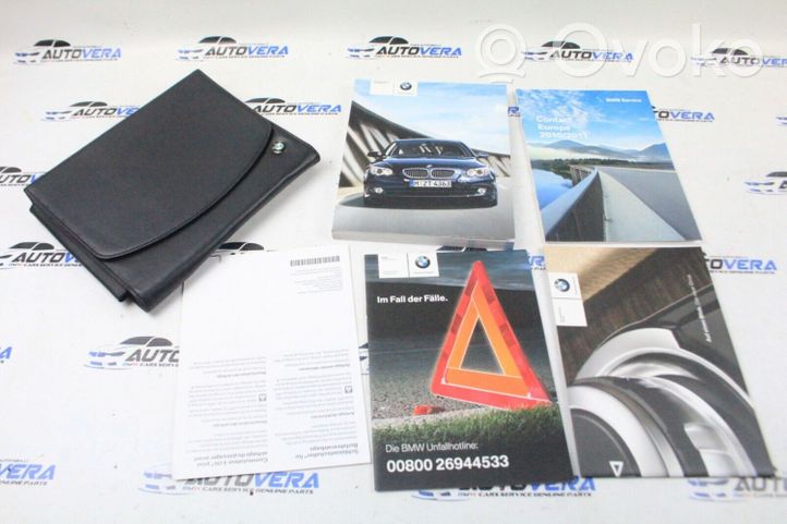 BMW 5 E60 E61 Owners service history hand book 