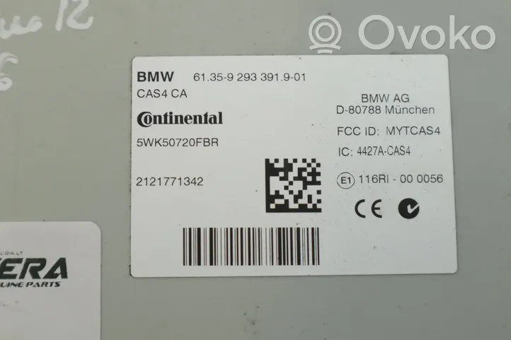 BMW 5 GT F07 Moottorinohjausyksikön sarja ja lukkosarja 7644134