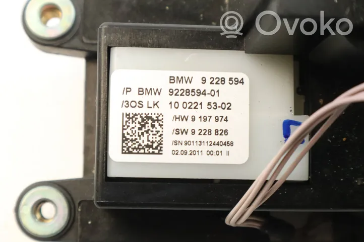 BMW X6 M Vaihdevivun/vaihtajan verhoilu nahka/nuppi 9228594