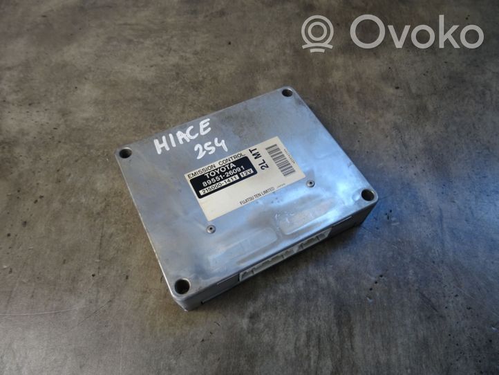 Toyota Hiace (H100) Komputer / Sterownik ECU i komplet kluczy 89551-26091