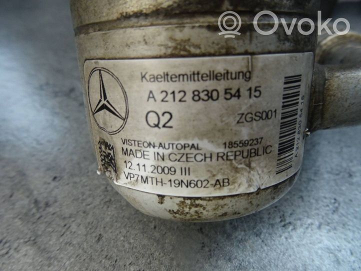 Mercedes-Benz E W212 Ilmastointilaitteen putki (A/C) A2128305415