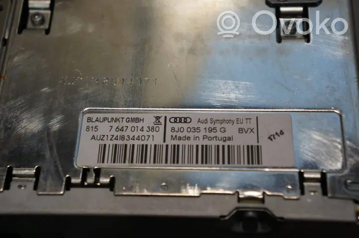 Audi TT TTS Mk2 Unità principale autoradio/CD/DVD/GPS 8J0035195G