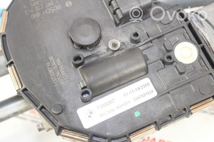 BMW 6 F12 F13 Mechanizm i silniczek wycieraczek szyby przedniej / czołowej 7305567