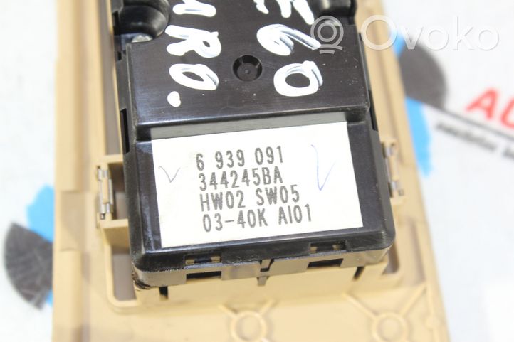 BMW 5 E60 E61 Interruptor del elevalunas eléctrico 6939091