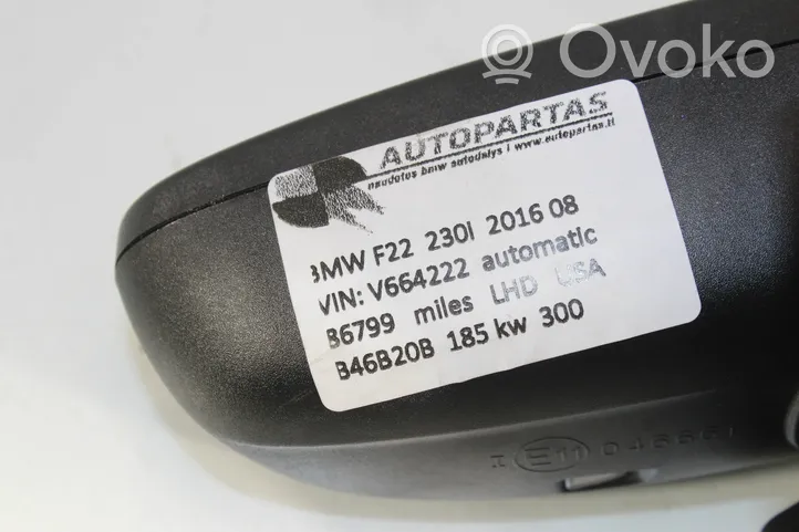 BMW 2 F22 F23 Galinio vaizdo veidrodis (salone) 6821262